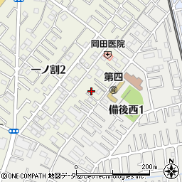 埼玉県春日部市一ノ割2丁目7-30周辺の地図