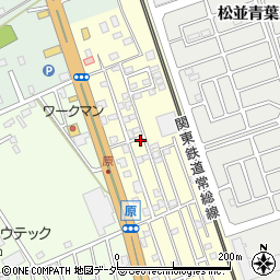 茨城県守谷市松並2024-18周辺の地図