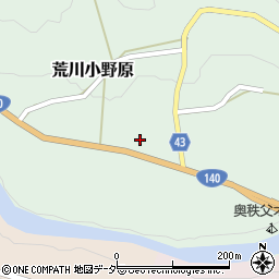埼玉県秩父市荒川小野原220周辺の地図