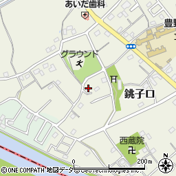 埼玉県春日部市銚子口542周辺の地図