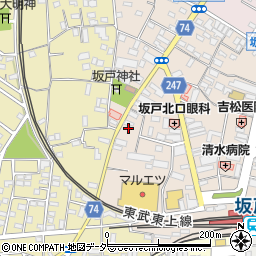 守屋医院周辺の地図