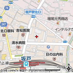 株式会社東京民間救急サービス　埼玉坂戸営業所周辺の地図