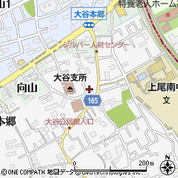 埼玉県上尾市大谷本郷946周辺の地図