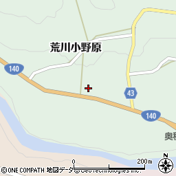 埼玉県秩父市荒川小野原133周辺の地図