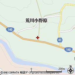 埼玉県秩父市荒川小野原125周辺の地図