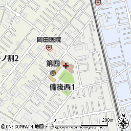 春日部市　寿楽荘周辺の地図