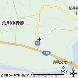 埼玉県秩父市荒川小野原203周辺の地図