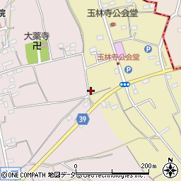 埼玉県入間郡毛呂山町川角2127-1周辺の地図