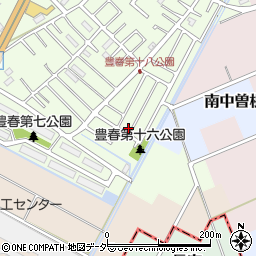 埼玉県春日部市増富243-71周辺の地図