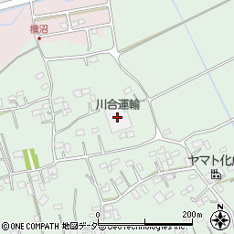 川合運輸坂戸倉庫周辺の地図