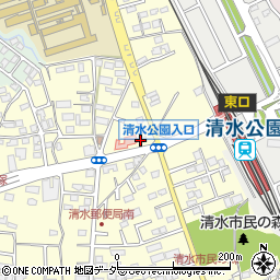 千葉県野田市清水419-20周辺の地図