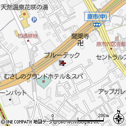 埼玉県上尾市原市299周辺の地図