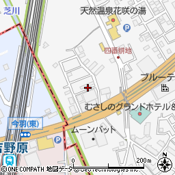 埼玉県上尾市原市331周辺の地図