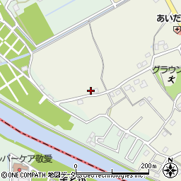 埼玉県春日部市銚子口446周辺の地図