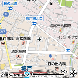 お仏壇のセレモア坂戸本店周辺の地図