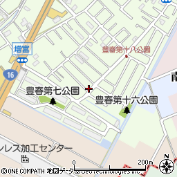 埼玉県春日部市増富272-20周辺の地図