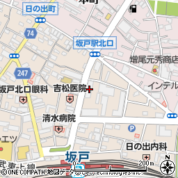 明光義塾坂戸教室周辺の地図