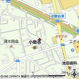 埼玉県上尾市小敷谷745周辺の地図