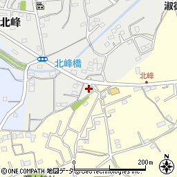 埼玉県坂戸市北峰221周辺の地図