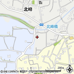 埼玉県坂戸市北峰200周辺の地図