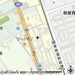 茨城県守谷市松並2024-51周辺の地図