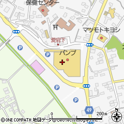 江戸崎ショッピングセンター・パンプ周辺の地図