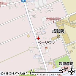 埼玉県春日部市上大増新田276周辺の地図