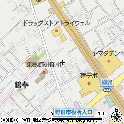 キッコーマン柳沢アパート周辺の地図