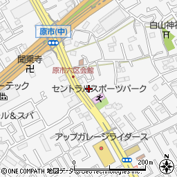 埼玉県上尾市原市4151周辺の地図