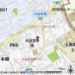 埼玉県上尾市大谷本郷981周辺の地図