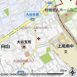 埼玉県上尾市大谷本郷984-1周辺の地図