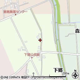 福井県大野市下郷2周辺の地図