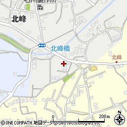 埼玉県坂戸市北峰224周辺の地図