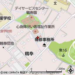 複合老人ホーム野田市楽寿園周辺の地図