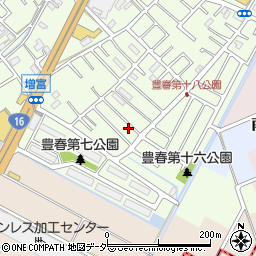 埼玉県春日部市増富270-6周辺の地図