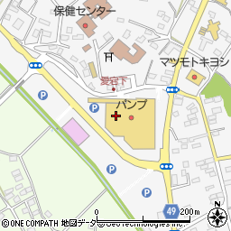 ドトールコーヒーショップ 江戸崎パンプ店周辺の地図
