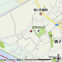埼玉県春日部市銚子口496周辺の地図