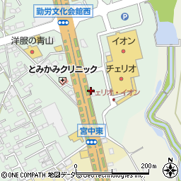 ヤマベ靴店チェリオ店周辺の地図