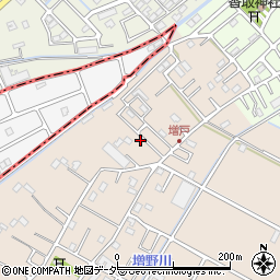 埼玉県春日部市増戸546周辺の地図