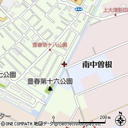 埼玉県春日部市増富243-115周辺の地図