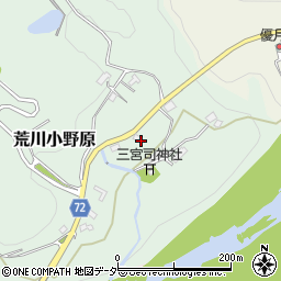 埼玉県秩父市荒川小野原496周辺の地図