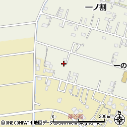 埼玉県春日部市一ノ割1107周辺の地図