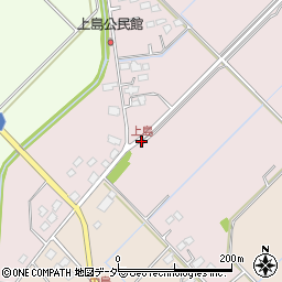 上島周辺の地図