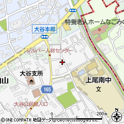 埼玉県上尾市大谷本郷869周辺の地図