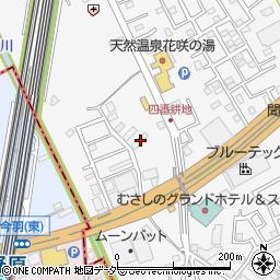 埼玉県上尾市原市344-7周辺の地図