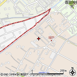 埼玉県春日部市増戸547周辺の地図