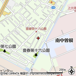 埼玉県春日部市増富243周辺の地図