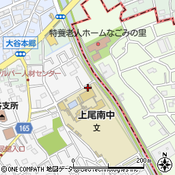 埼玉県上尾市大谷本郷861周辺の地図