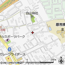 埼玉県上尾市原市3966-9周辺の地図