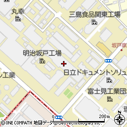 株式会社明治坂戸工場周辺の地図